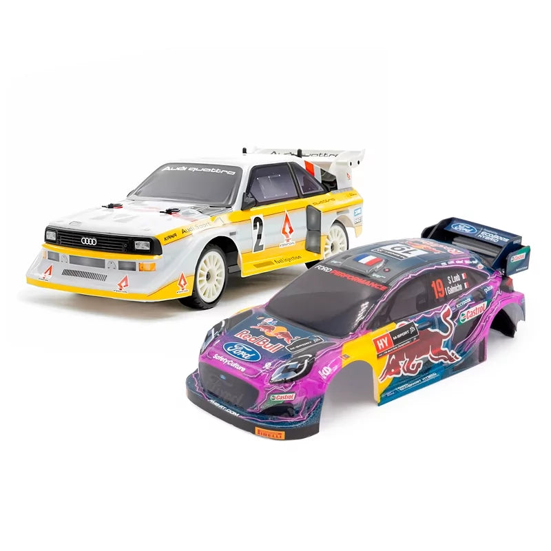 Carisma GT24 Audi Quattro Bodywork M Sport Puma Rally 4x4 Brushless 4