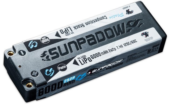 SUNPADOW platin 6000mAh 7.4V - ホビーラジコン