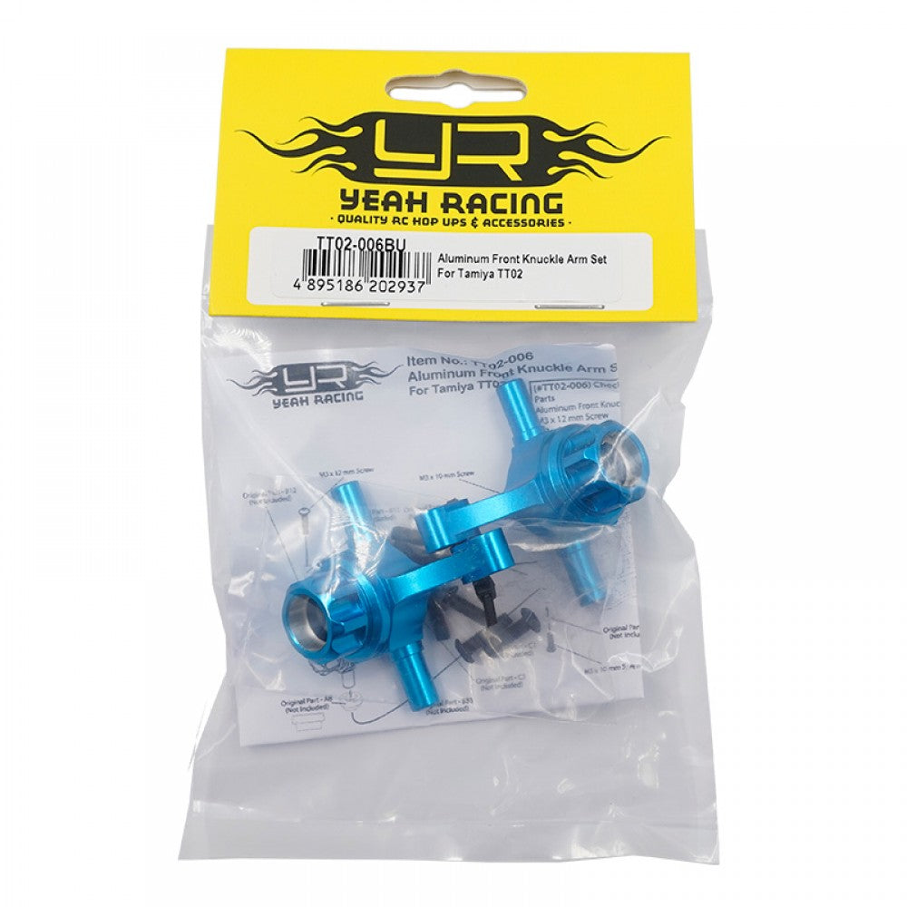 Yeah Racing Rótula de dirección de aluminio (x2) Tamiya TT-02 TT02-006BU