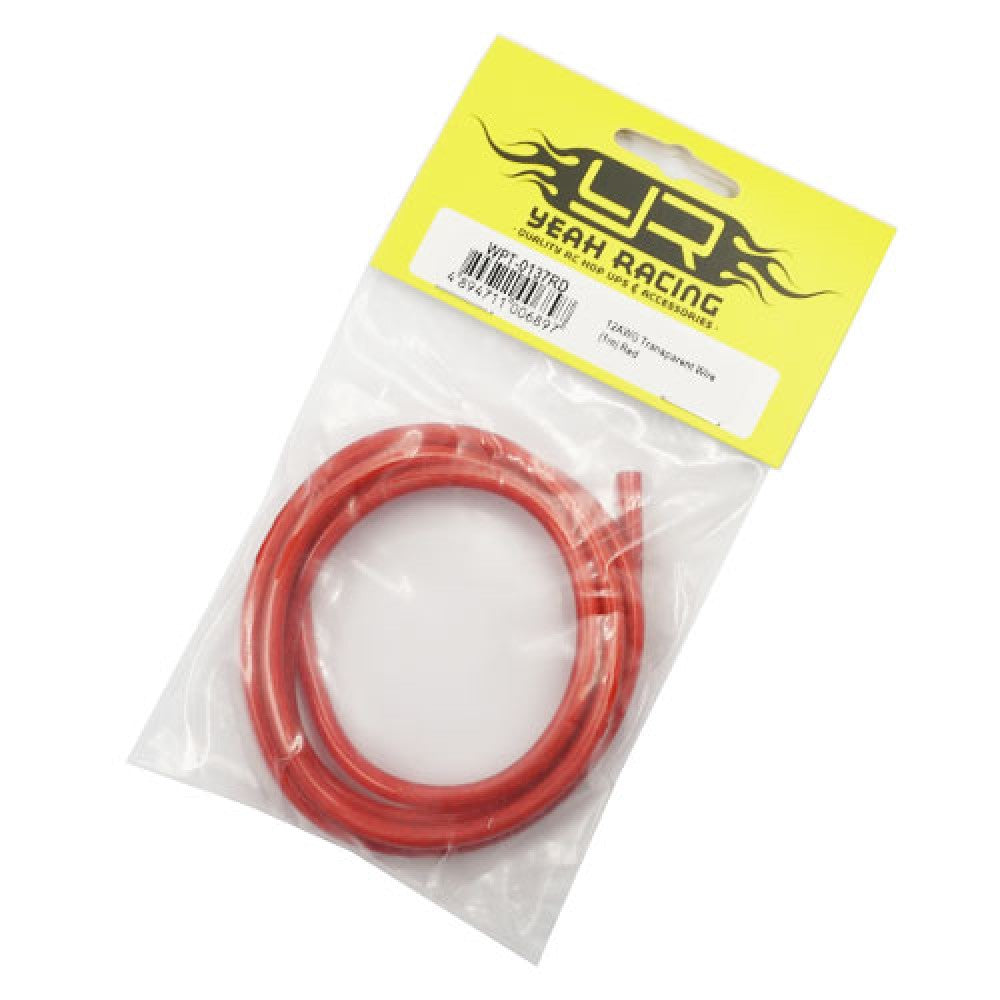 Yeah Racing Cable 12AWG Rojo translúcido 1m WPT-0137RD