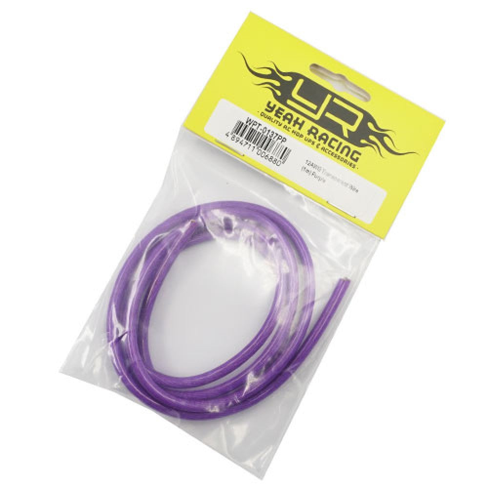 Yeah Racing Cable 12AWG Translucent Purple 1m WPT-0137PP