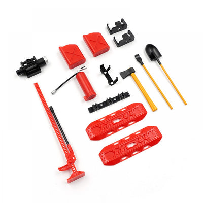 Yeah Racing Accessories set Crawler 1/18 or 1/16 YA-0712RD