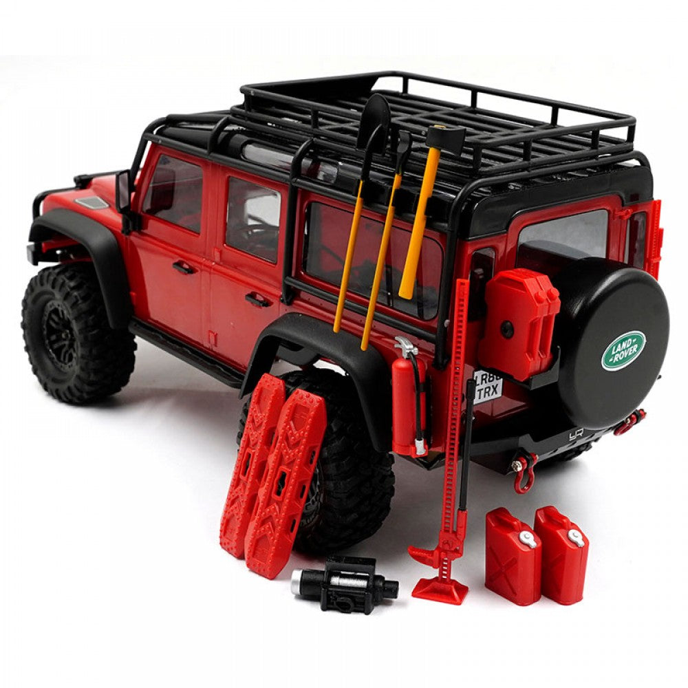 Yeah Racing Set Accessoires Crawler 1/18 ou 1/16 YA-0712RD