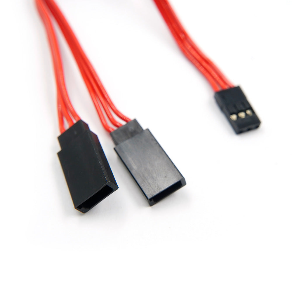 Yeah Racing Extension cable Y 150mm Red WPT-0154RD