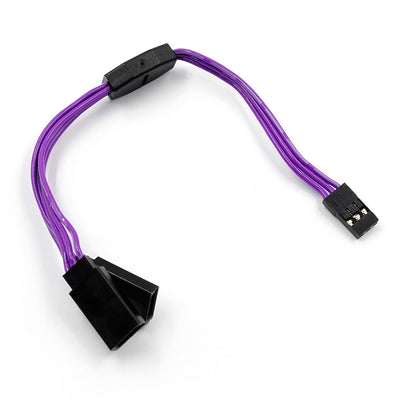 Yeah Racing Extension cable Y 150mm Violet WPT-0154PP