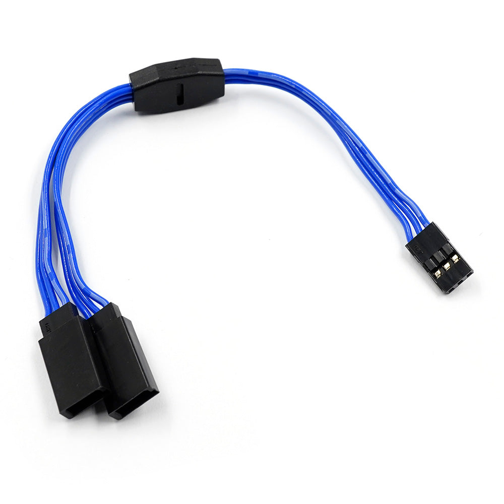 Yeah Racing Extension cable Y 150mm Blue WPT-0154DB