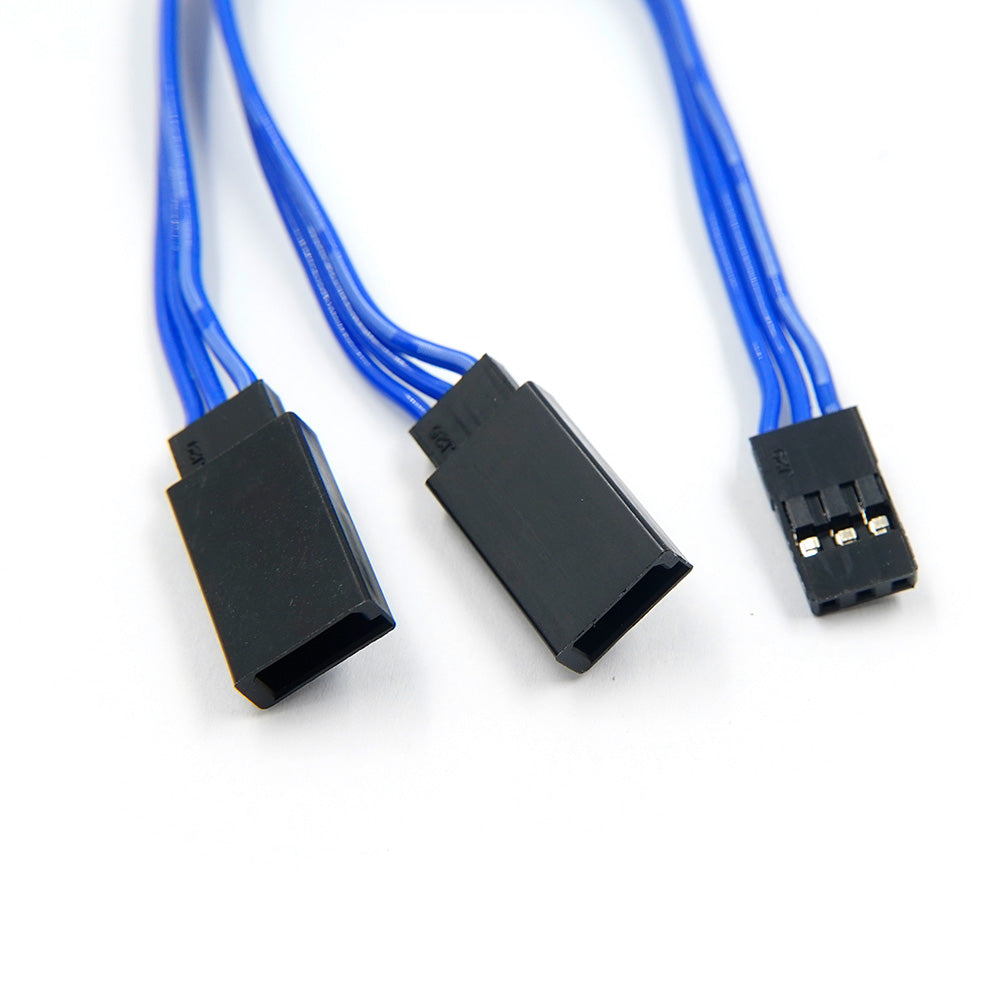 Yeah Racing Extension cable Y 150mm Blue WPT-0154DB