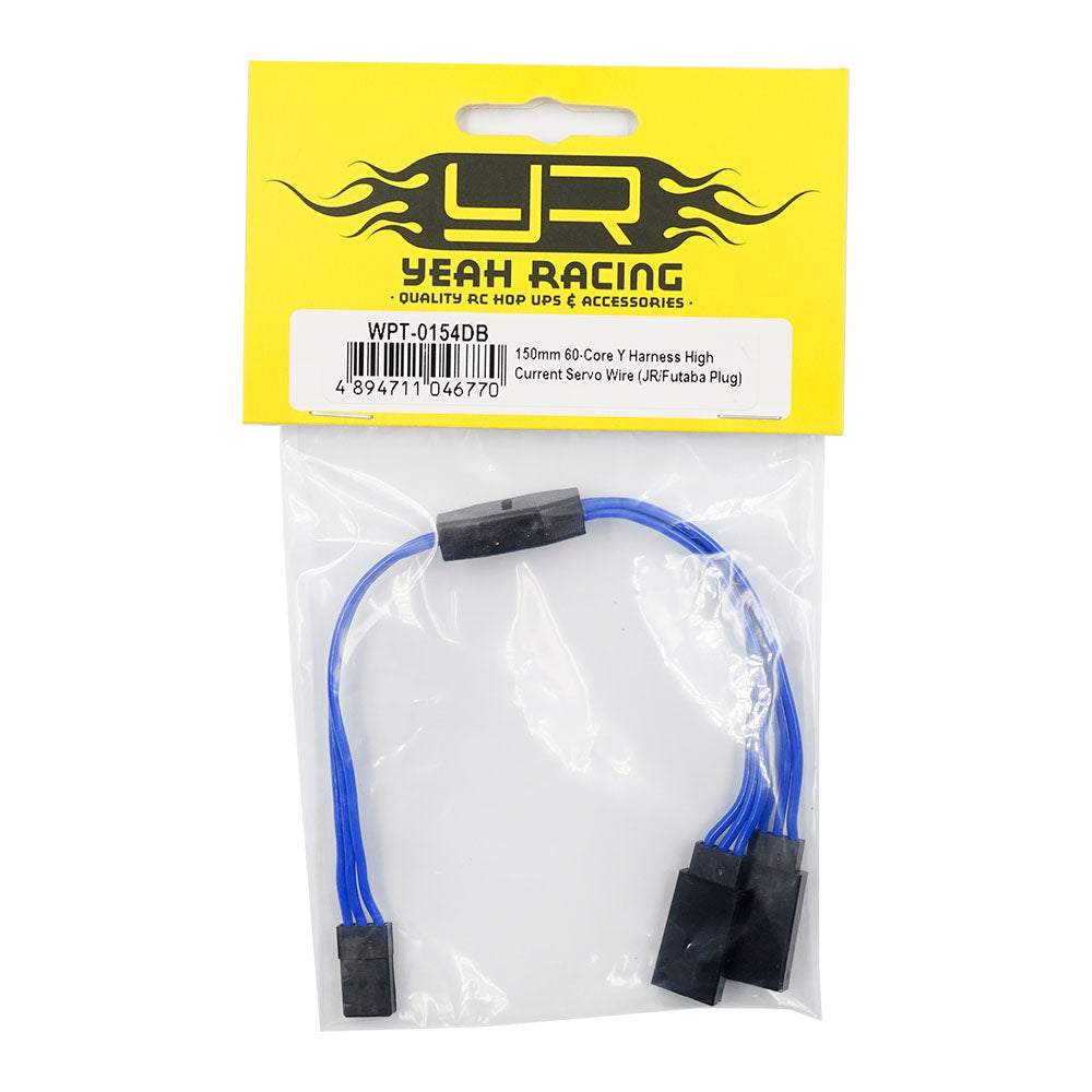 Ja Racing Y-Verlängerung 150mm Blau WPT-0154DB