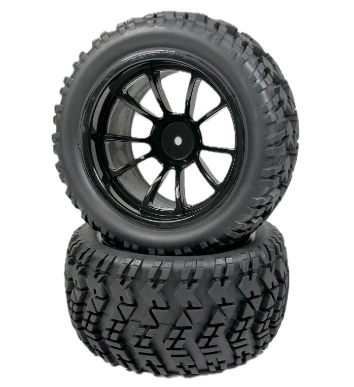 Absima Tires + Rims (x2) AT/AMT3.4 2500026