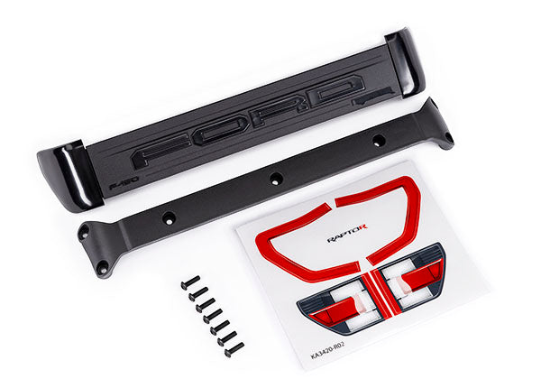 Traxxas Rivestimento + supporto per il portellone posteriore Raptor R 10121