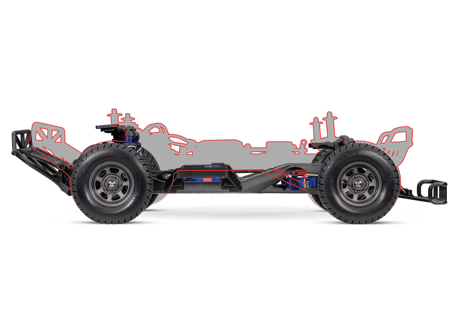 Traxxas Slash Mudboss 2WD BL-2s RTR 104354-74