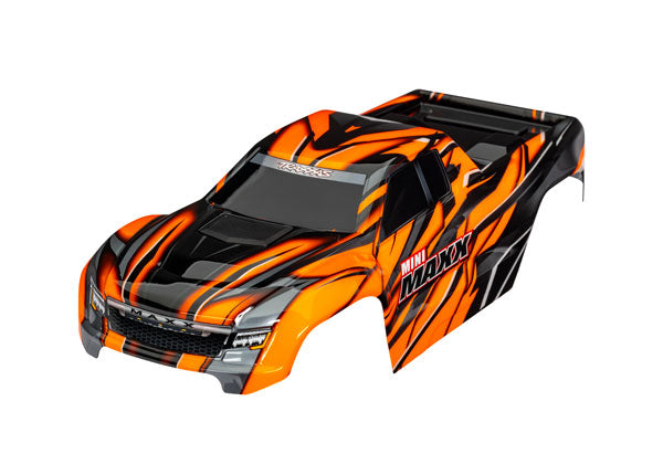 Traxxas Orange Mini Maxx body 10711-ORNG