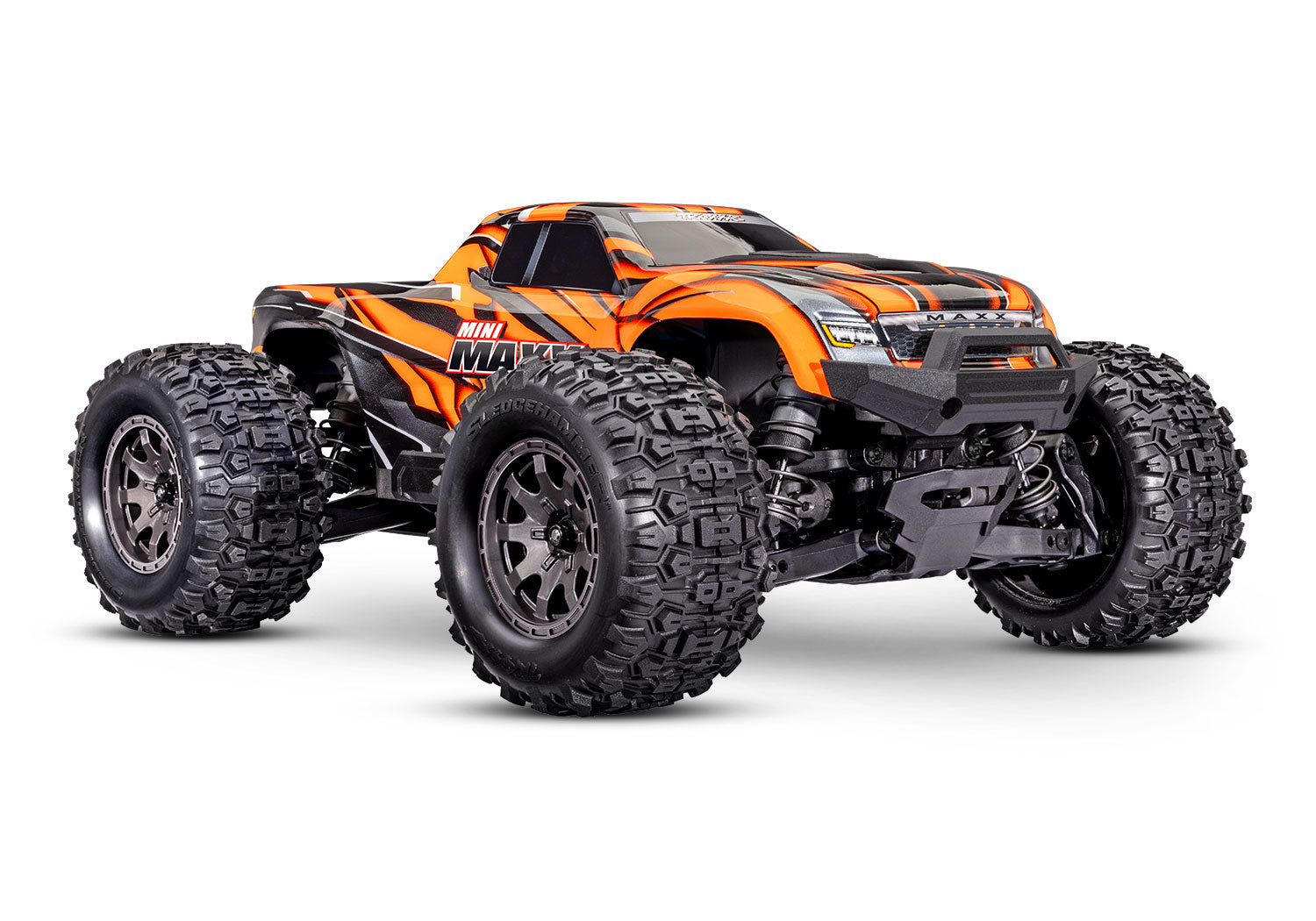 Traxxas Mini MAXX BL-2S RTR (akku/laturi) 107154-1