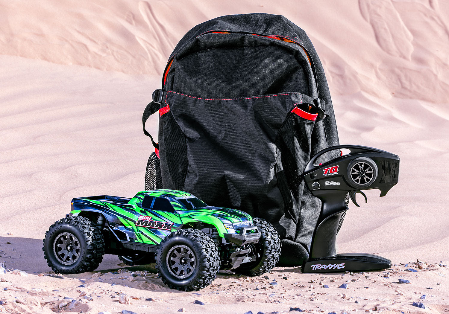 Traxxas Mini MAXX BL-2S RTR (akku/laturi) 107154-1