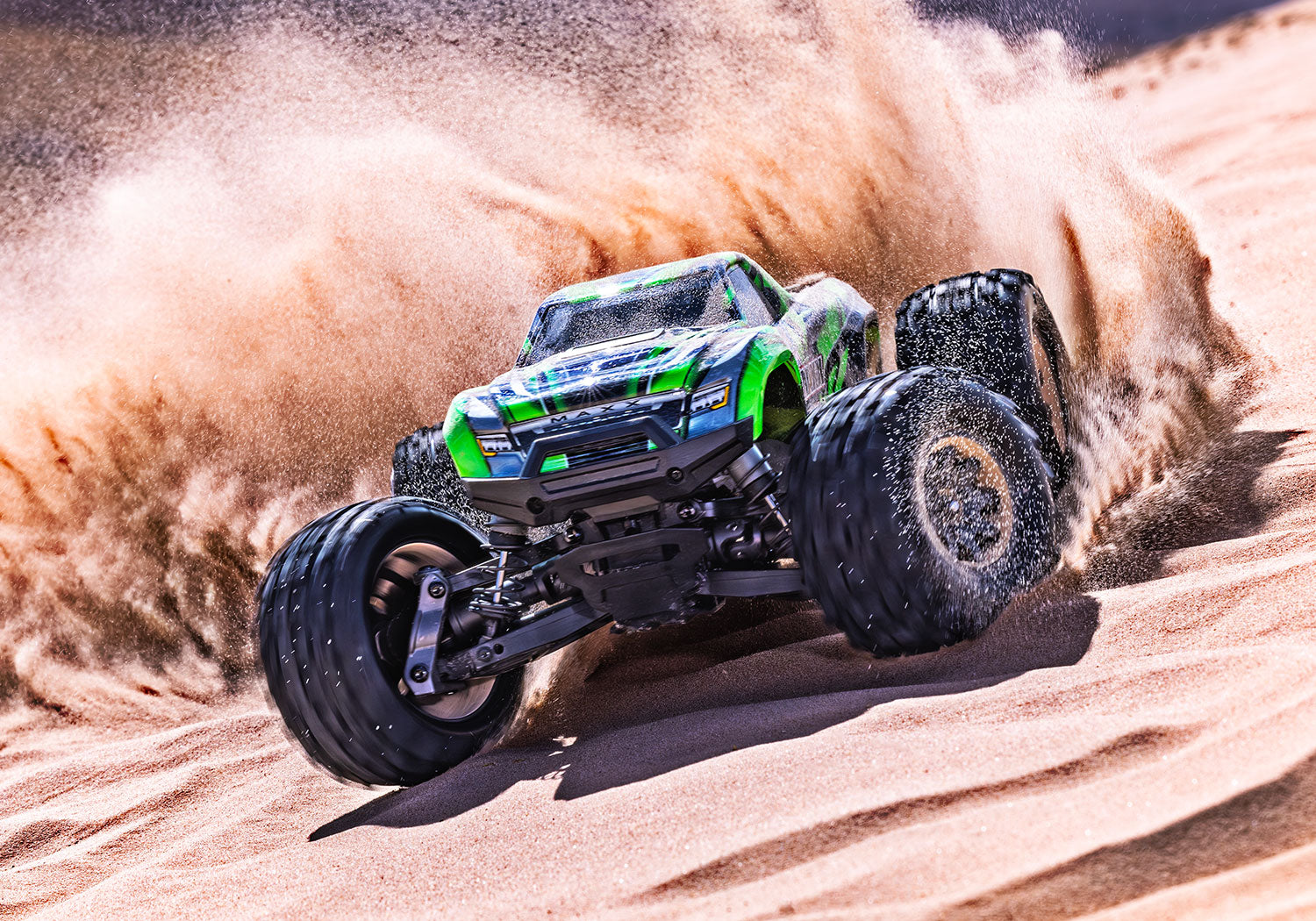 Traxxas Mini MAXX BL-2S RTR (akku/laturi) 107154-1