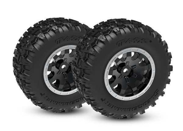 Traxxas Tires Sledgehammer + Rims - Rear Mini Maxx 10770