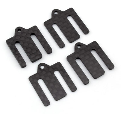 Avid Front center roll shims set (4Pcs) RC10 B7 AV10188