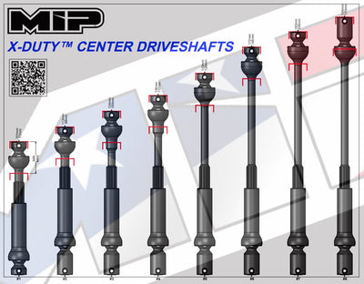 MIP Zentralkreuzgelenk Custom Stahl X-Duty CVD