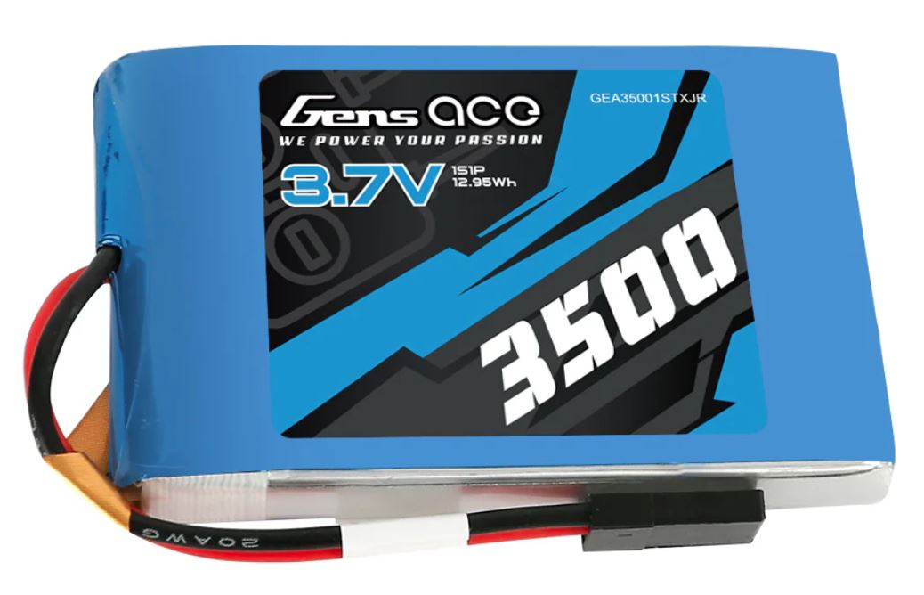 Gens Ace Accu lipo TX 3.7v 3500mAh JR GEA35001STXJR