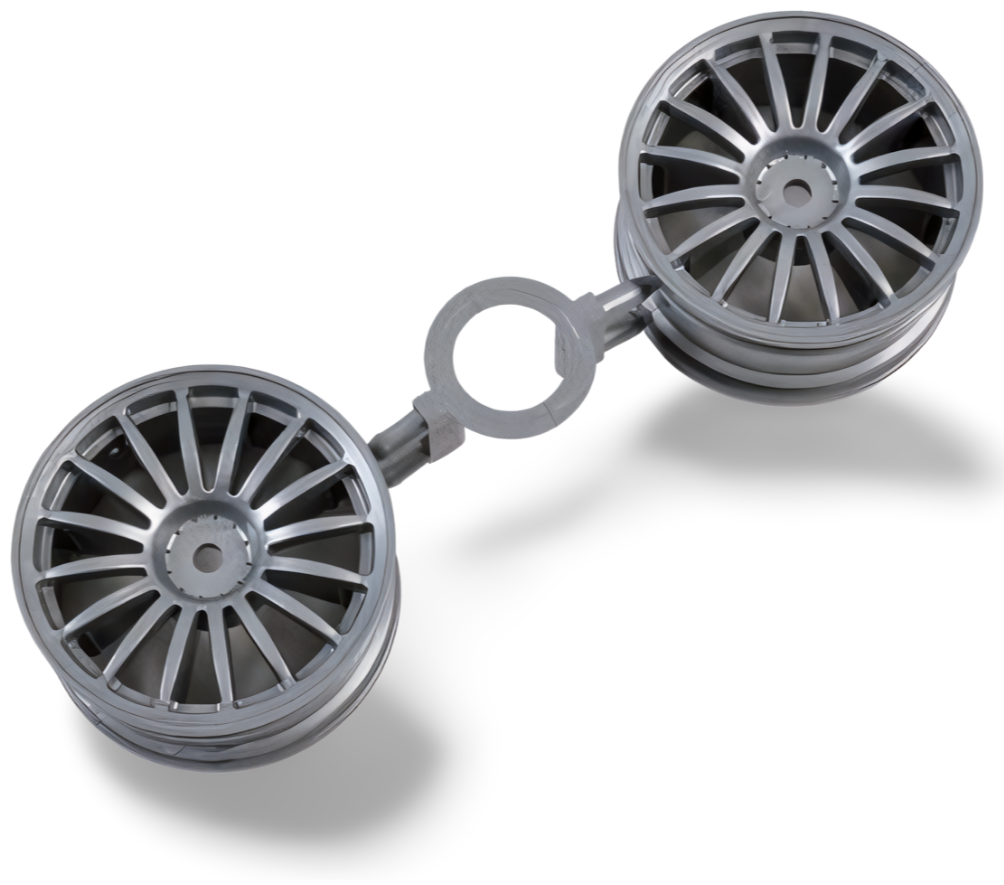 Tamiya Audi A4 Quattro Touring rims (x2) 445605