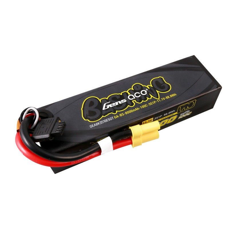 GENS ACE Accu Lipo Bashing G-Tech 3S 11.1v 8000mAh 100C EC5 (Accu Lipo Bashing G-Tech 3S 11.1v 8000mAh 100C EC5)