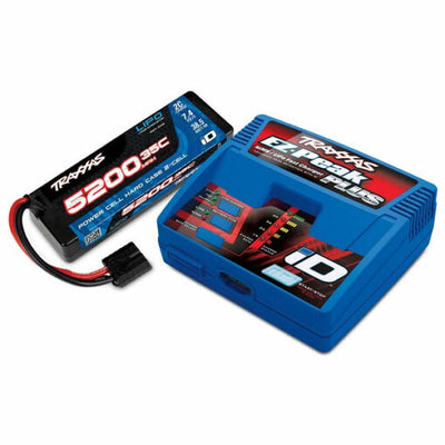 Traxxas EZ-Peak Plus 2970G Ladegerät + 1x Lipo 7.4V 5200mAh 35C 2844R