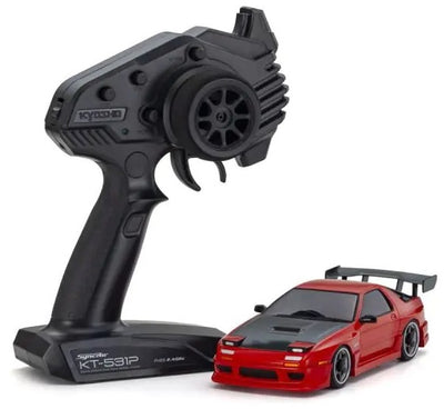 Kyosho Mini-Z AWD Mazda Kit aerodinâmico Savanna RX7 FC3S + KT531P RTR 32646R