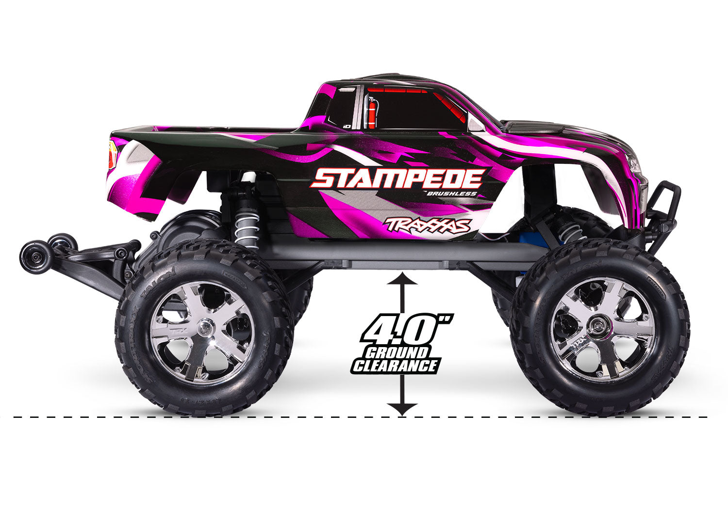 Traxxas Stampede 2wd BL-2s Clipless RTR 36354-4