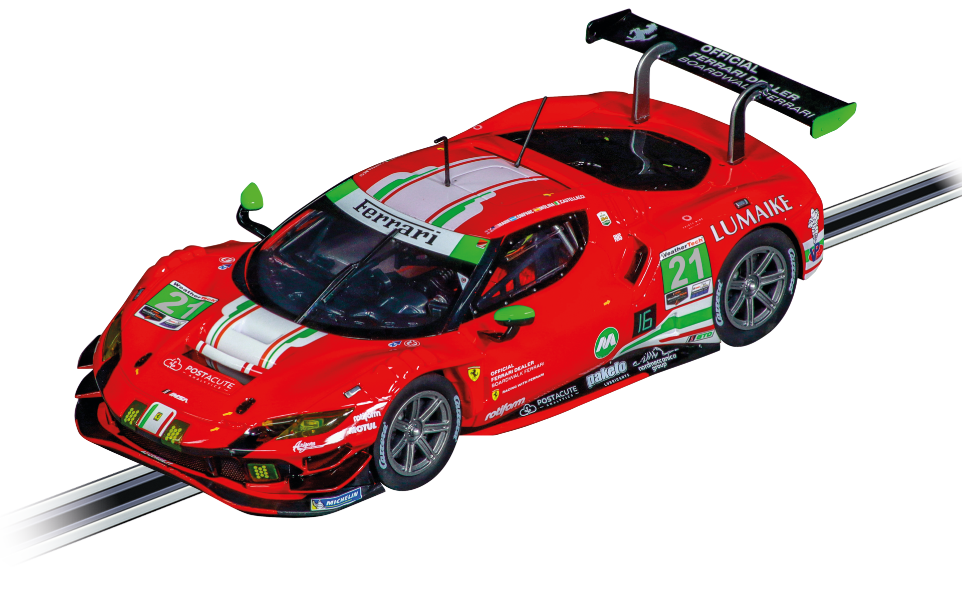 Carrera Digital 124 Ferrari 296 GT3 AF Corse, nro 21 23965