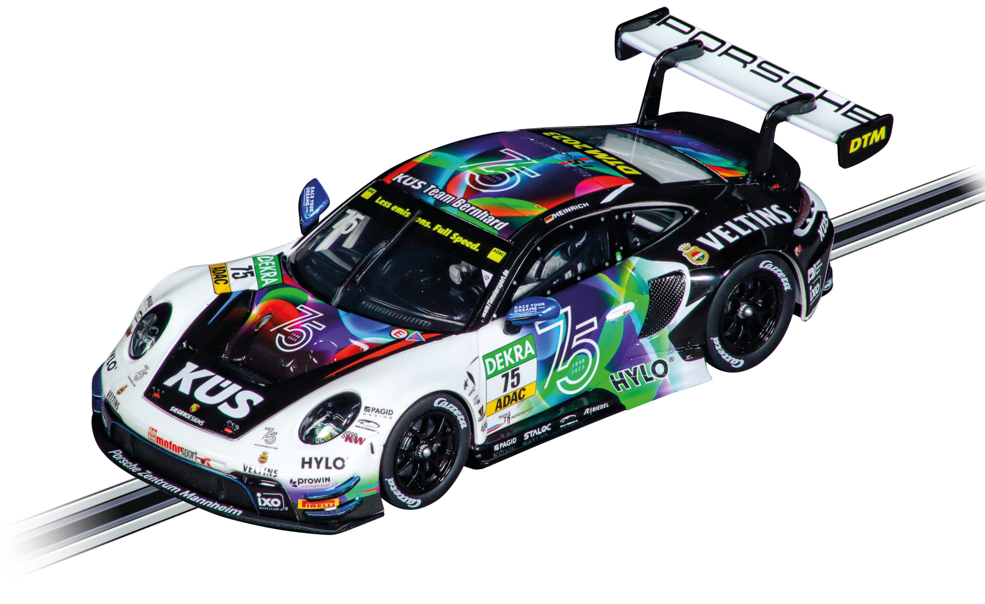 Carrera Evolution Porsche 911 GT3 R Team Bernhard, nro 75 DTM 2023 27764