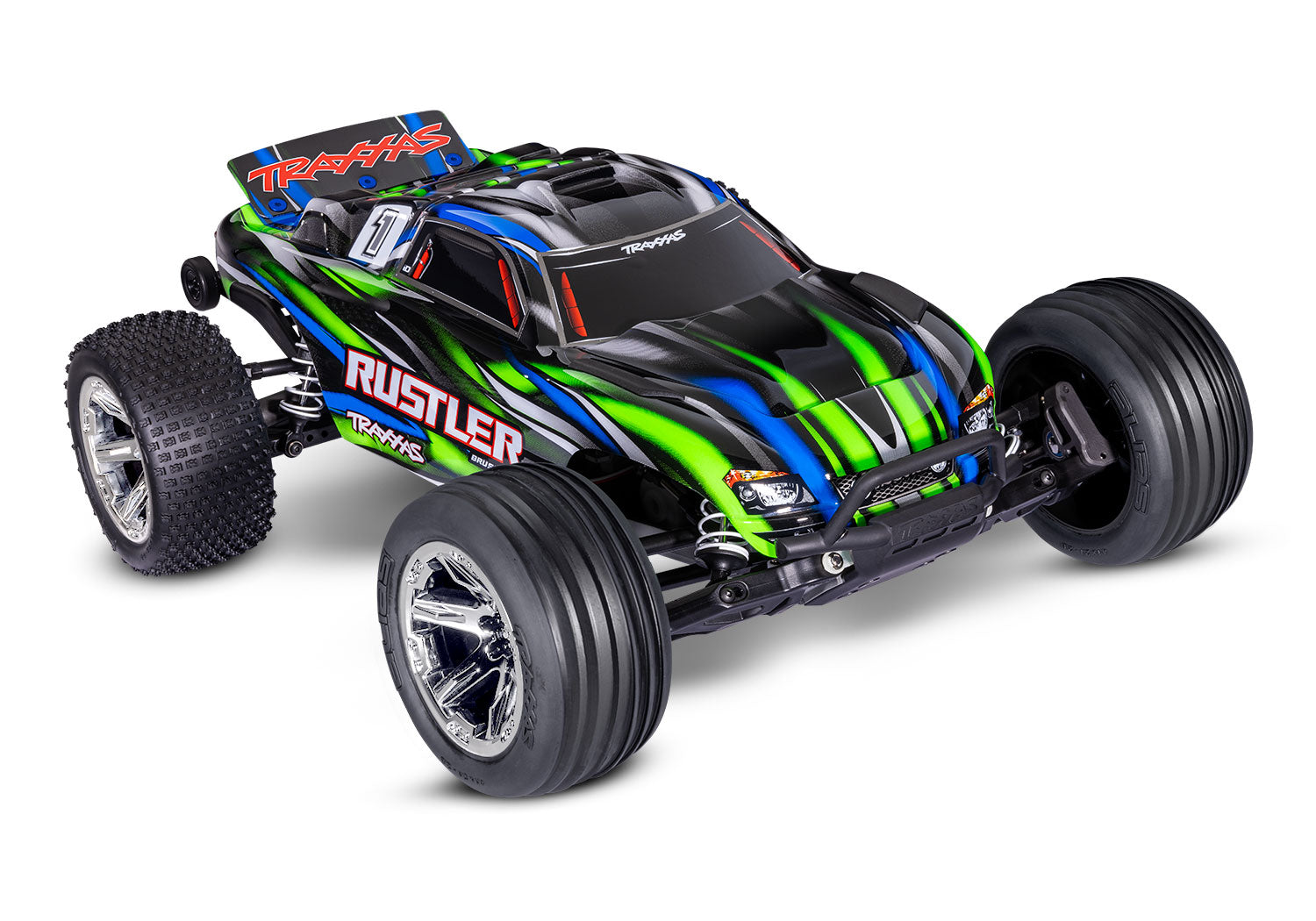 Traxxas Rustler 2wd BL-2s Clipless RTR 37354-4