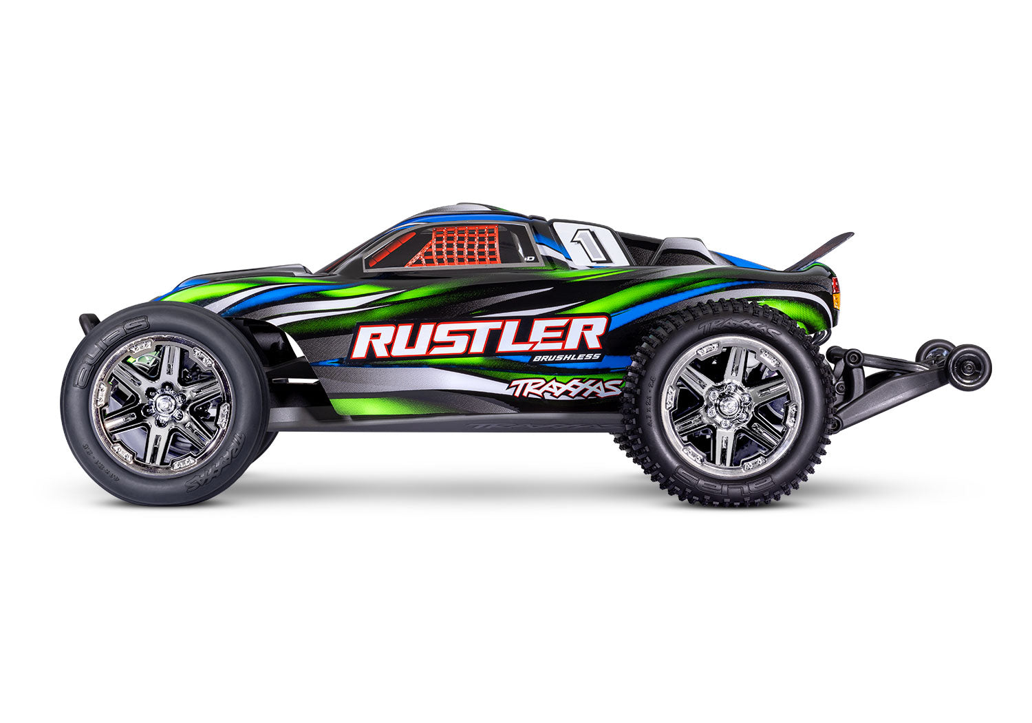 Traxxas Rustler 2wd BL-2s Clipless RTR 37354-4