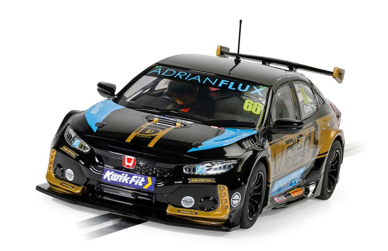 Scalextric Automóvel Honda Civic FK8 Type R BTCC 2022 - BTC Racing Josh Cook Padrão C4409