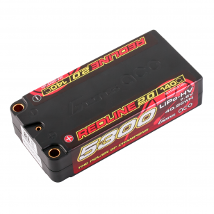 Gens Ace Redline 2.0 Hv Accu lipo Shorty LCG 7.6v 5300mah 140C 2S1P