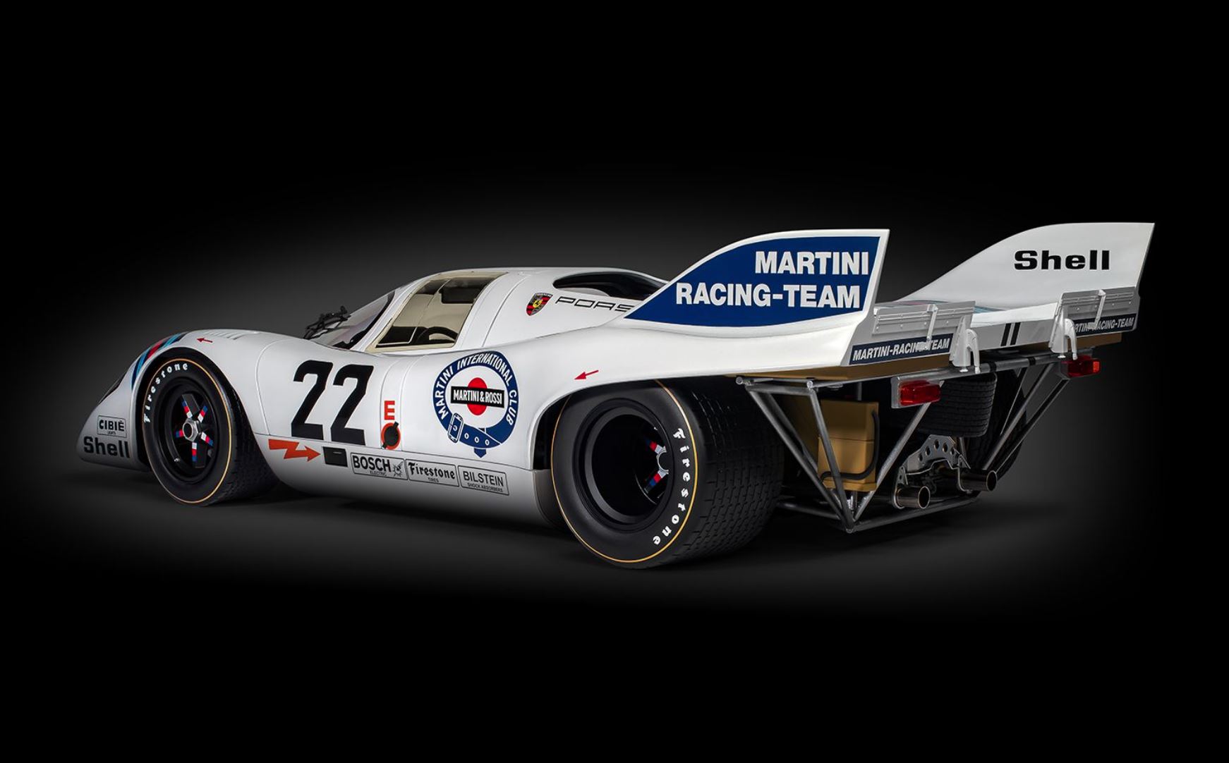 Pocher Diecast Porsche 917KH Martini Edição HK122