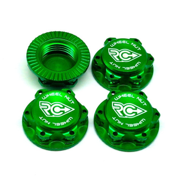 RC Project Pyöränmutterit 17mm Alu (x4) RCPJ-A033