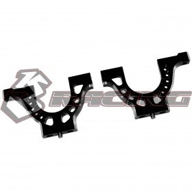 3RACING Triangles Inférieurs Arrières Alu Sakura D4 SAK-D4805/BK