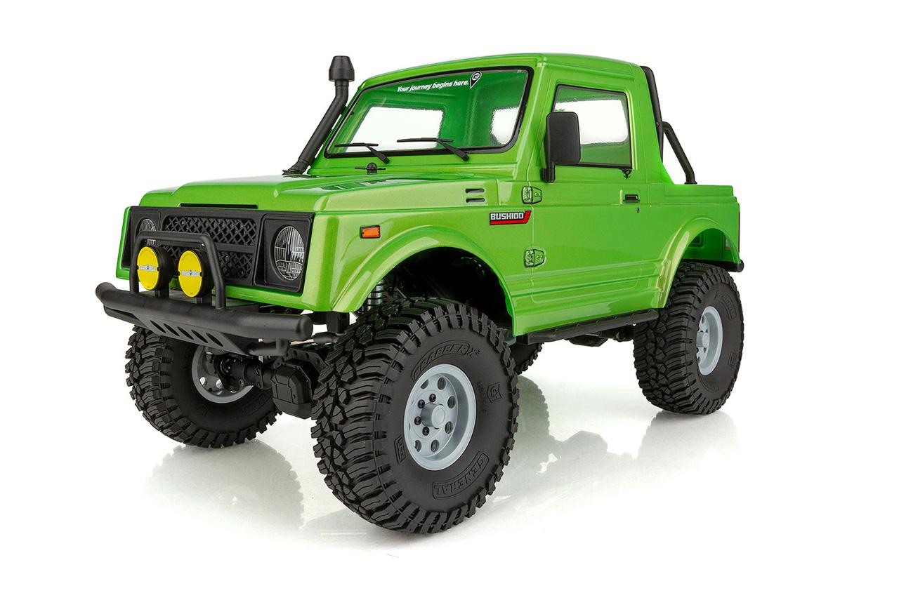 Element RC Crawler Enduro Bushido Trail Truck Verde RTR EL40125