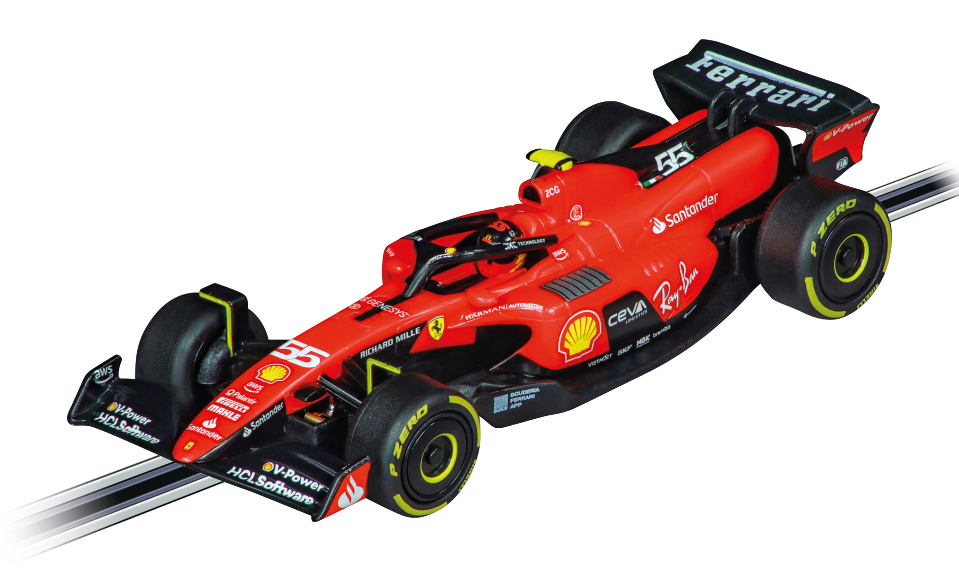 Carrera GO¡¡¡!!! F1 Ferrari SF-23 Sainz n°55 64239