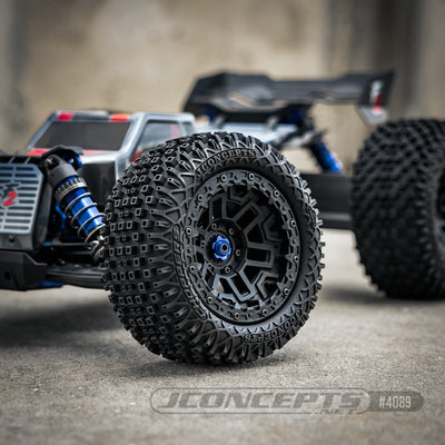 JConcepts Choppers Pneus + jantes 3.8 (x2) 4089-39912