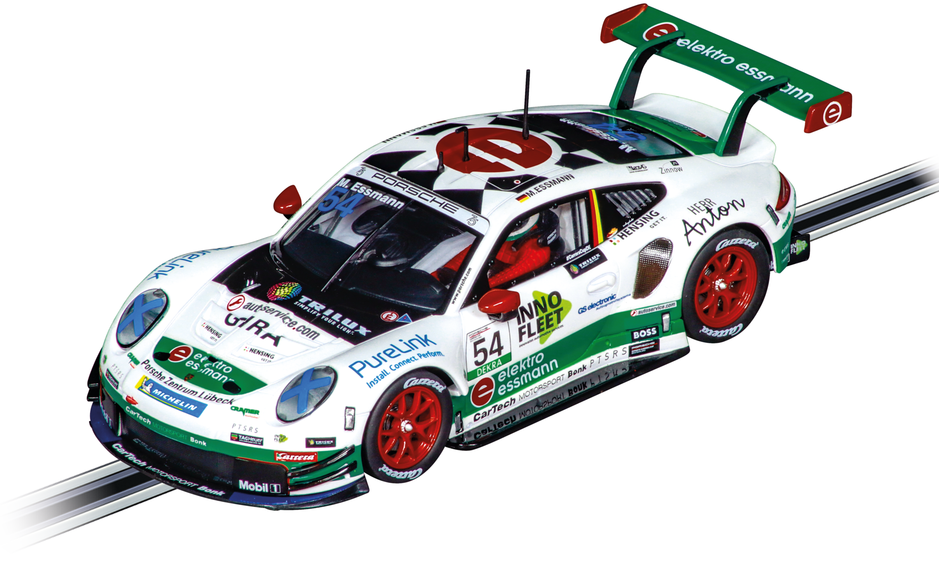 Carrera Evolution Porsche 911 RSR CarTech Motorsport Bonk Michael Essmann n°54 27799