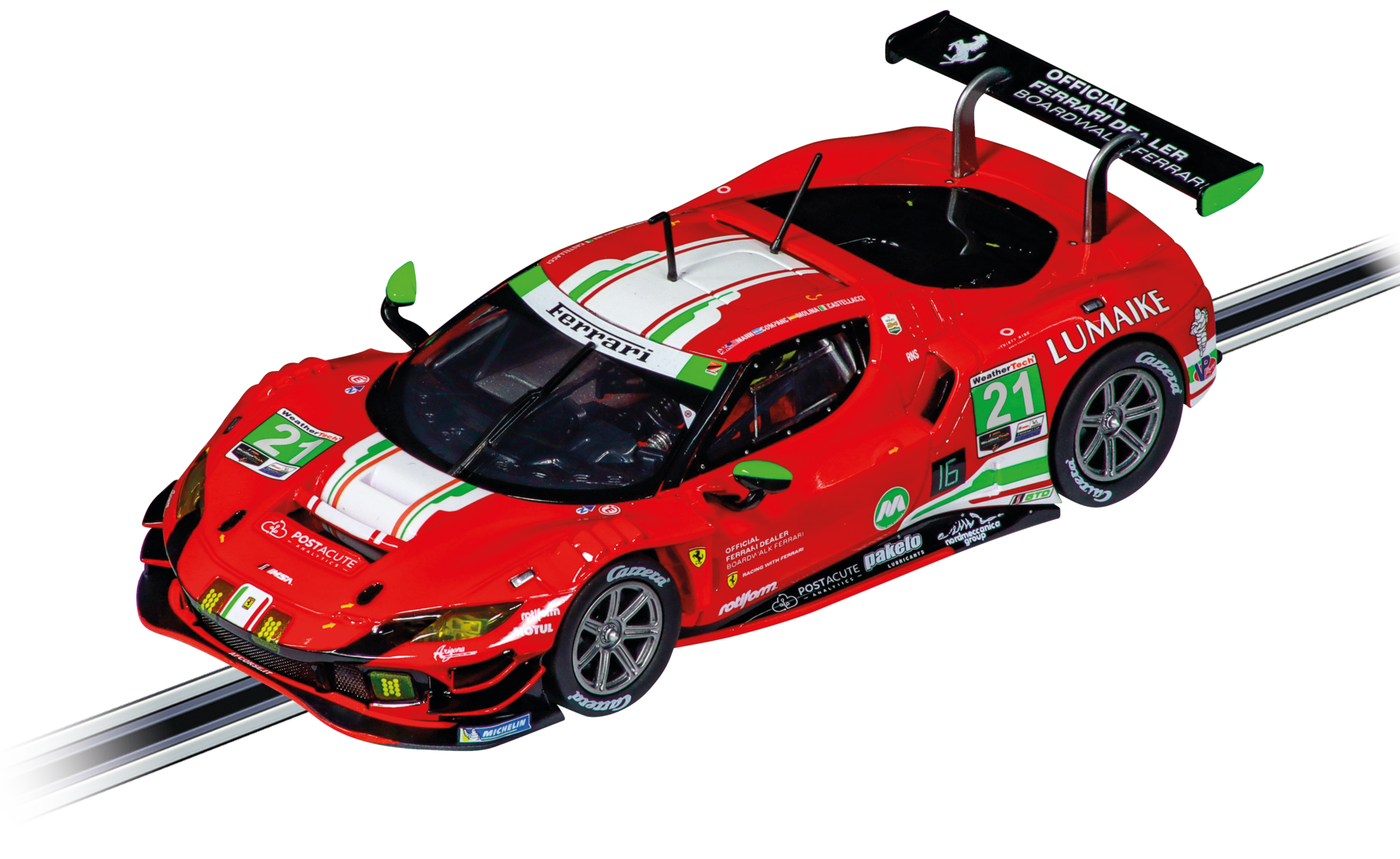 Carrera Evolution Ferrari 296 GT3 AF Corse, n°21 27762