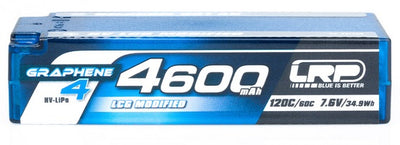 LRP Lipo-Akku Shorty LCG HV 7.6V 4600mAh 120C Graphene 4 431286