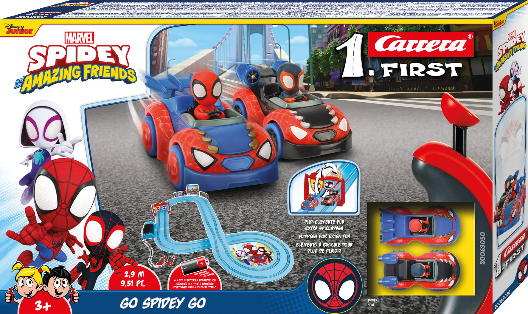 Carrera First Piiri Spider-Man - Amazing Friends 2.9 63050