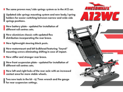 Awesomatix A12WC Pan Car 1/12