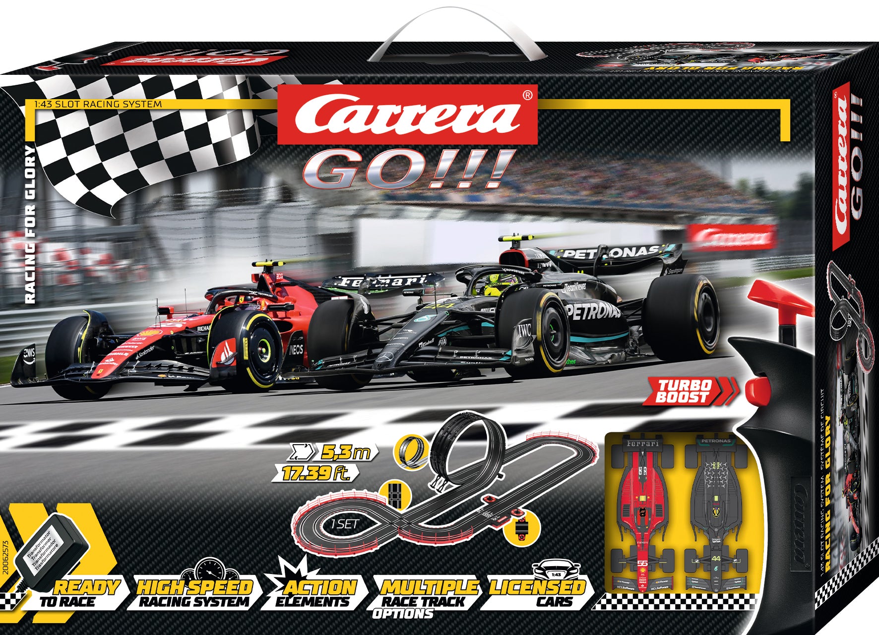 Carrera GO¡¡¡!!! Circuito F1 Racing for Glory 62573