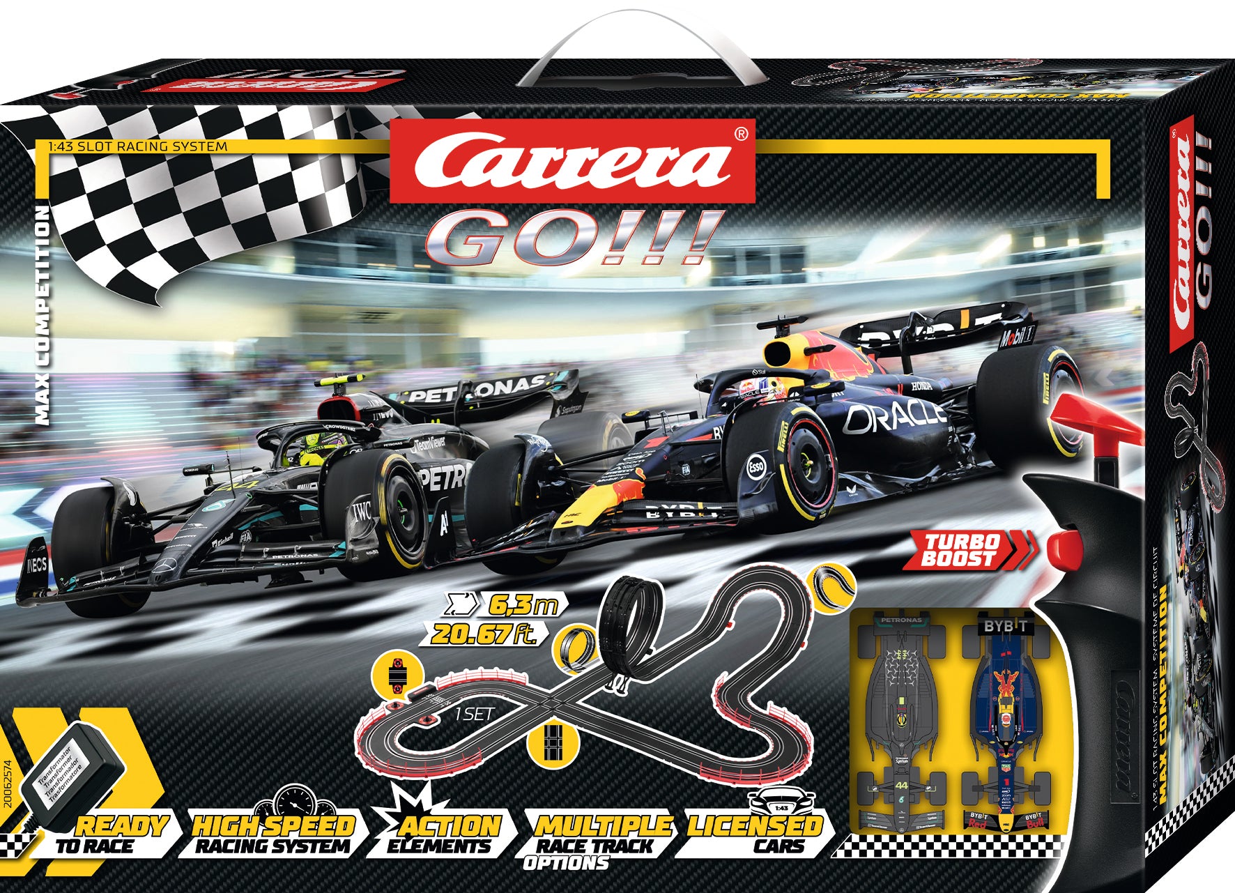 Carrera GO¡¡¡!!! Circuito Max power 62474