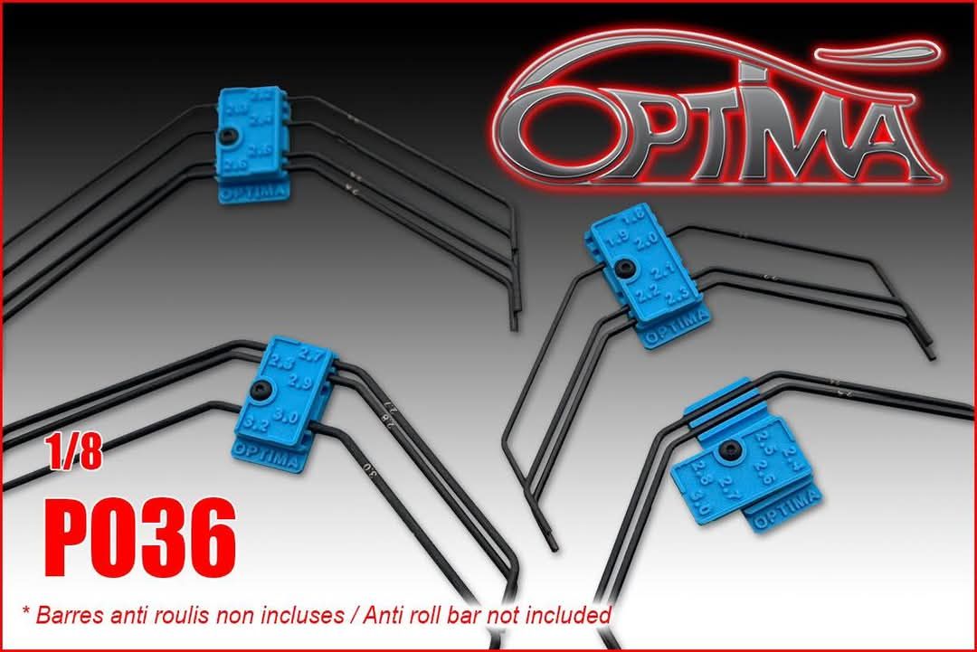 Optima Range Anti-roll bars 1/8 PO36