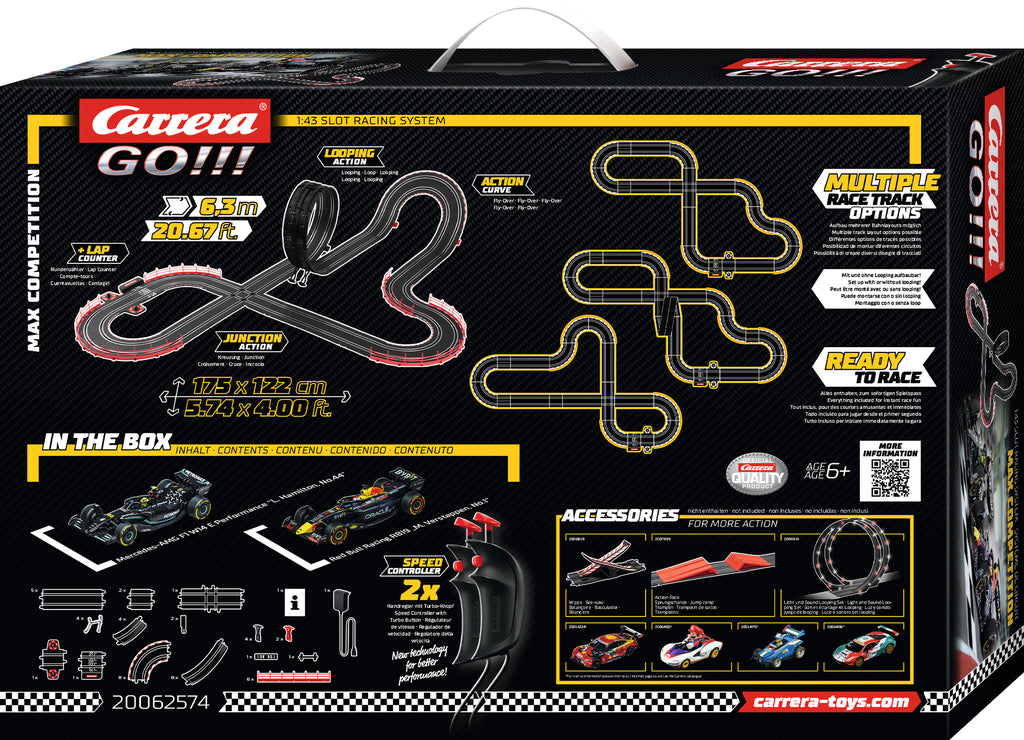 Carrera GO!!! Circuito Max power 62474