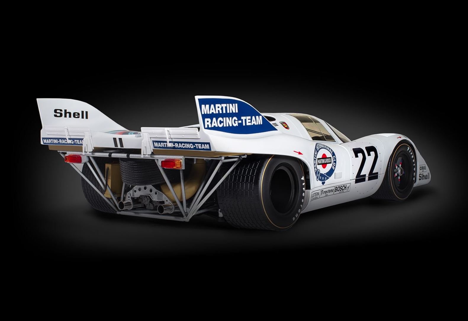 Pocher Diecast Porsche 917KH Martini Edição HK122